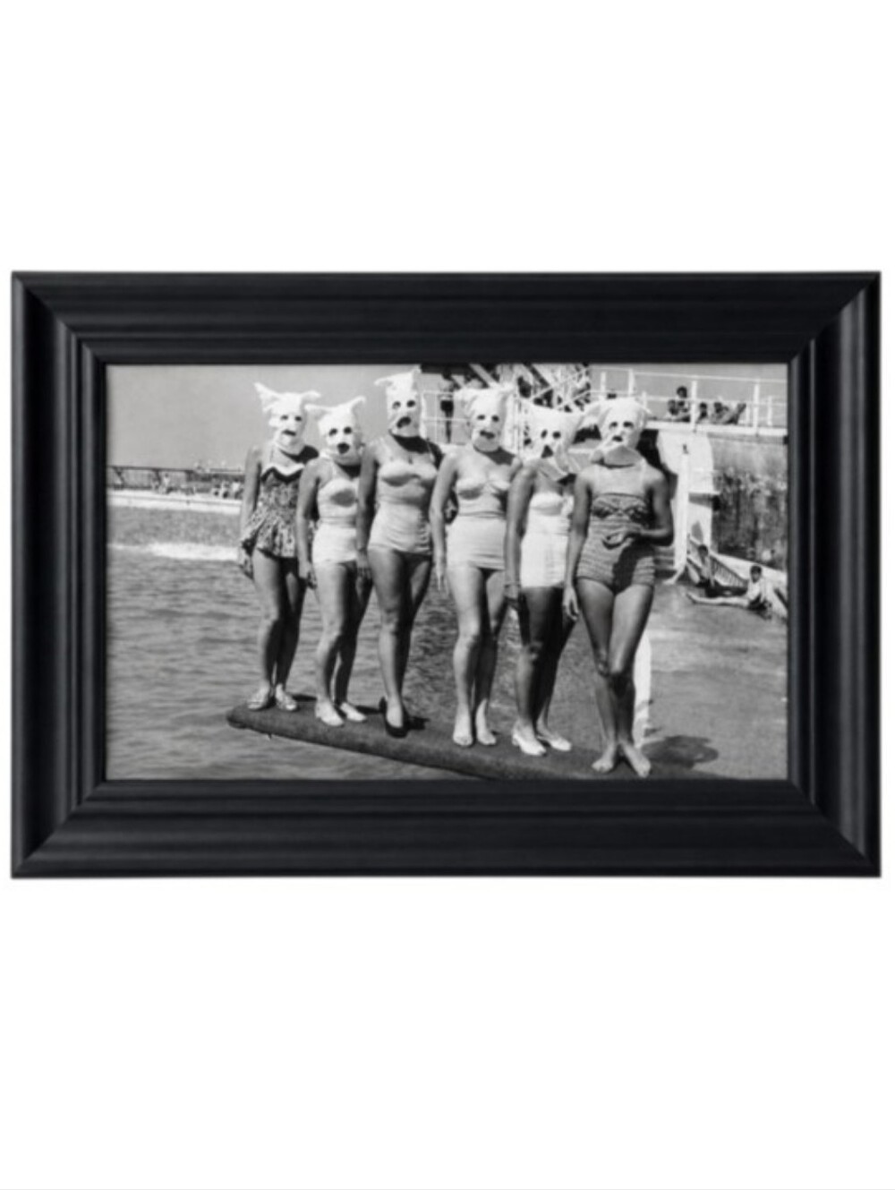 Vintage Lady's Legs Beauty Pageant Werid 60 Retro fashion beauty makeup hair art